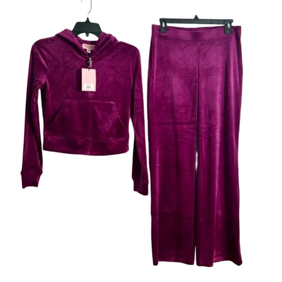 Juicy Couture Velour Violet Sunset Tracksuit - Picture 2 of 3